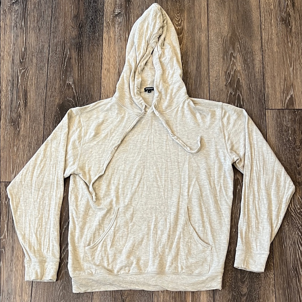 Bleusalt Grayish Beige Hoodie Sweatshirt - Womens Size 0